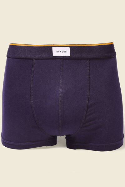 Boxer bleu foncé homme