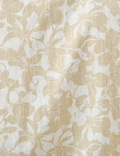 Chemise manches courtes beige homme