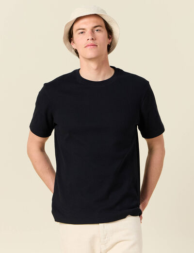 T-shirt manches courtes noir homme