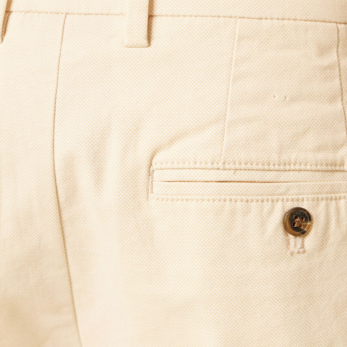 Short ecru homme