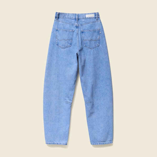 jeans slouchy 78eme denim baby bleu femme Jeans slouchy 7/8ème denim baby bleu femme