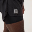Short doubl&eacute; noir homme
