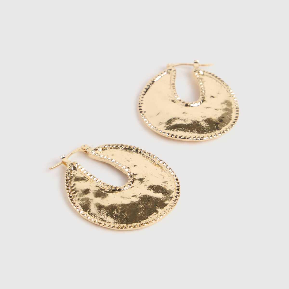 Boucles d'oreilles couleur or femme
