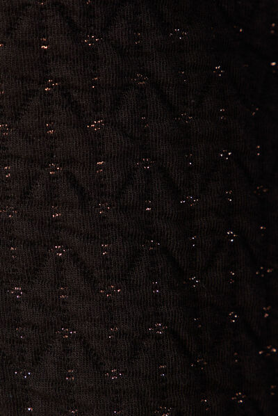 Gilet manches longues noir femme