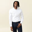Chemise manches longues blanc homme