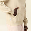 Sweat à capuche beige homme