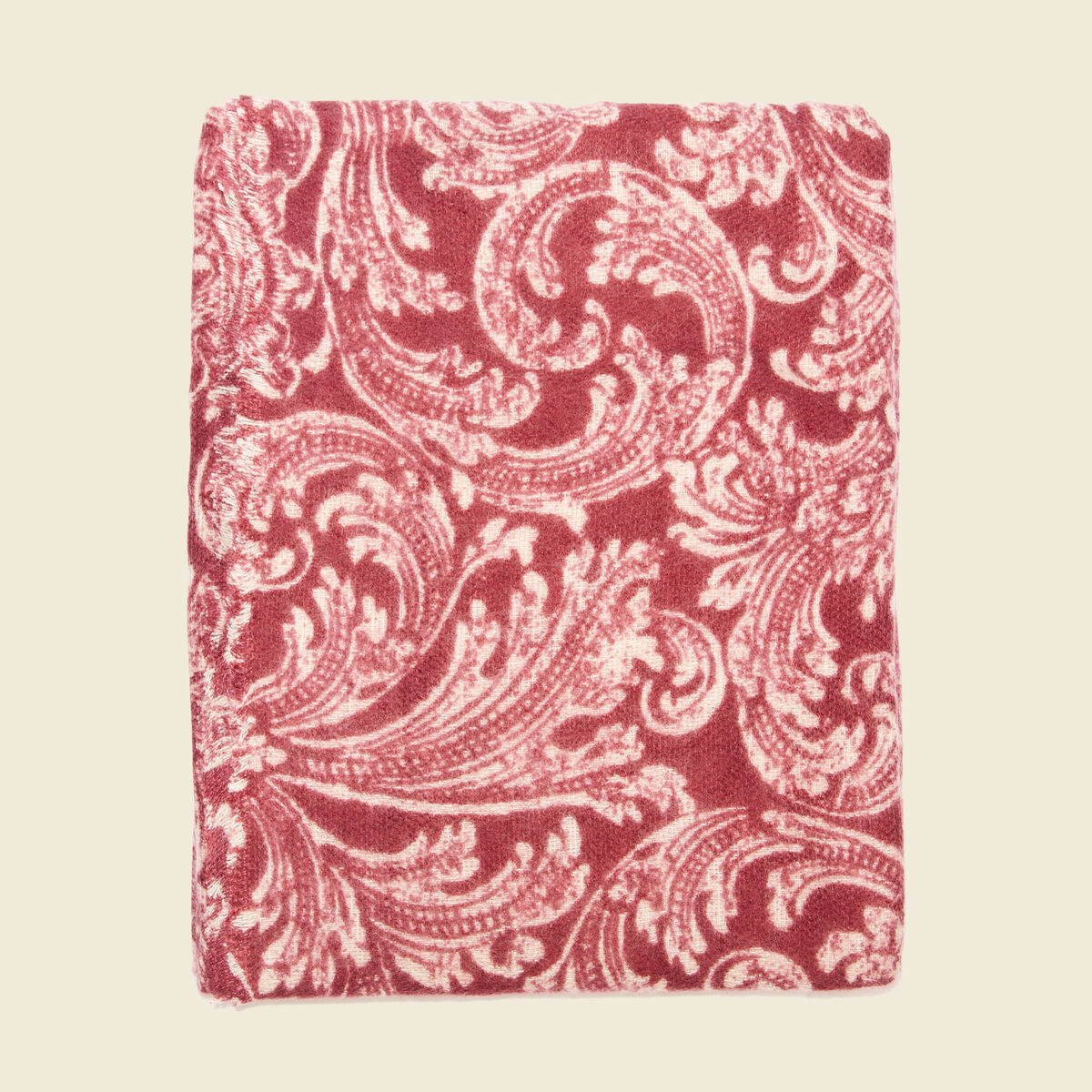 Écharpe bordeaux femme