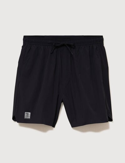 Short doubl&eacute; noir homme