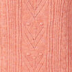 Pull manches longues rose femme