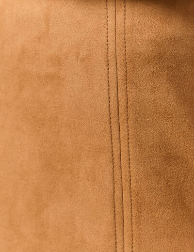 Jupe marron femme