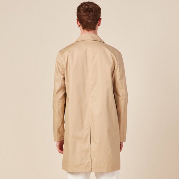 trench eco responsable beige homme Trench éco-responsable beige homme