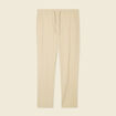 Pantalon jogger beige homme