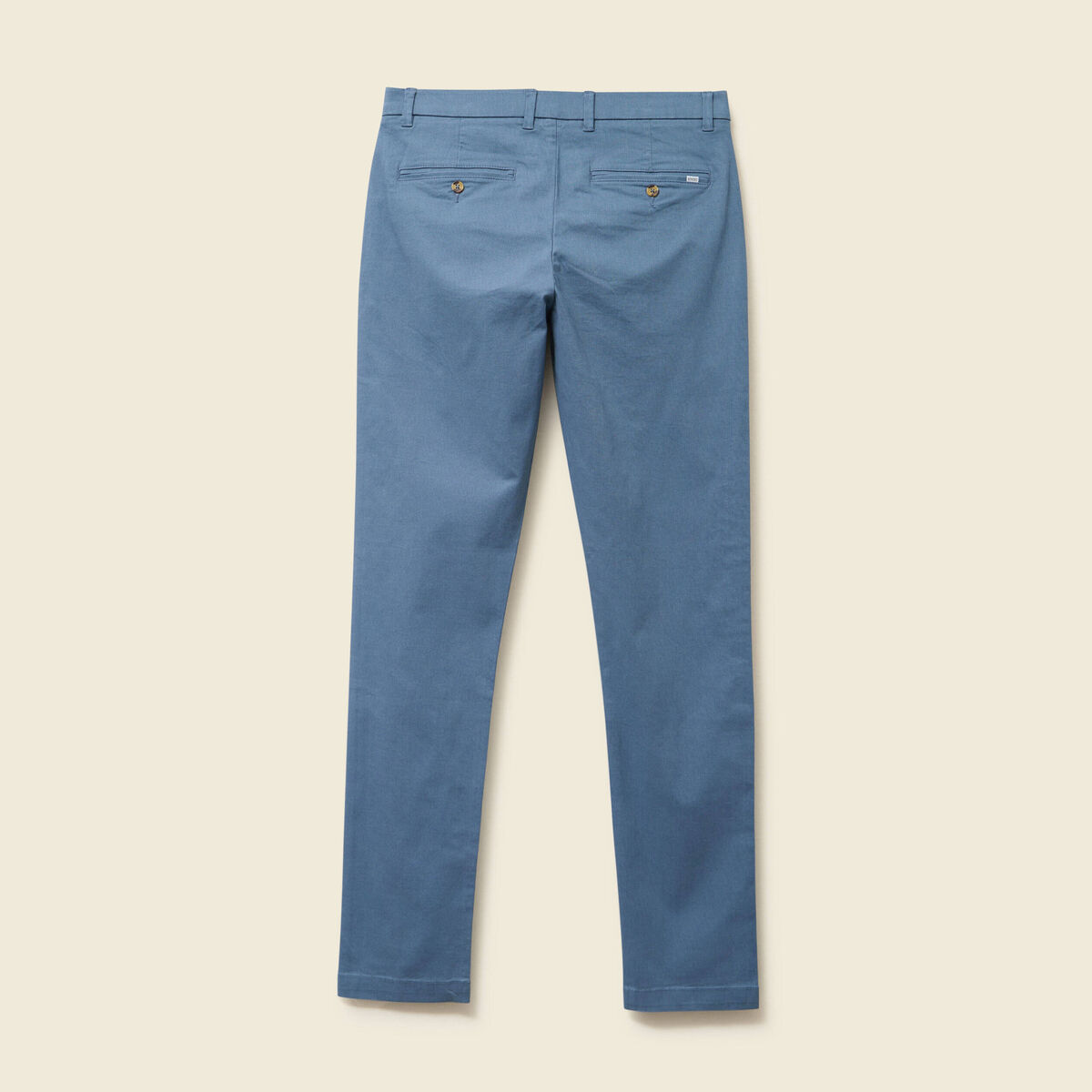Pantalon chino slim bleu foncé homme
