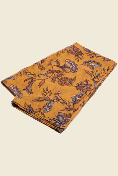 Foulard jaune femme