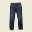 Jeans straight longueur 34 denim denim dirty homme