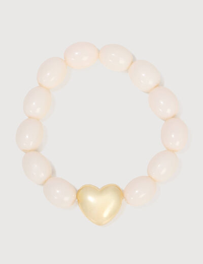 Bracelet blanc femme