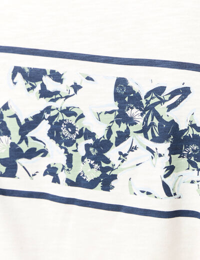 T-shirt éco-responsable bleu ciel homme