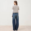 Jeans large taille standard denim stone femme