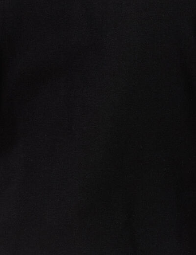 T-shirt manches courtes noir femme