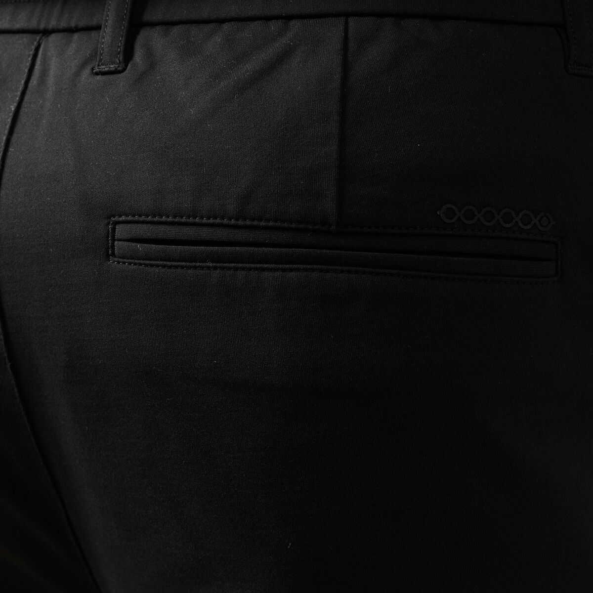 Pantalon chino stretch noir homme