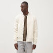 Sweat manches longues brod&eacute; gris clair homme