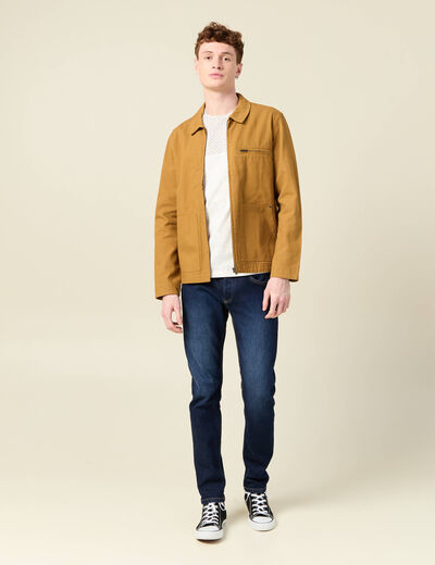 T-shirt manches courtes blanc homme