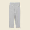 Pantalon chino large gris foncé homme