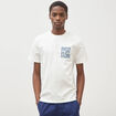 T-shirt en coton ecru homme