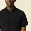 Polo manches courtes noir homme
