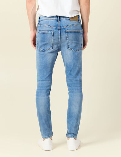 Jeans skinny tapered denim used homme