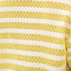 T-shirt manches courtes jaune femme