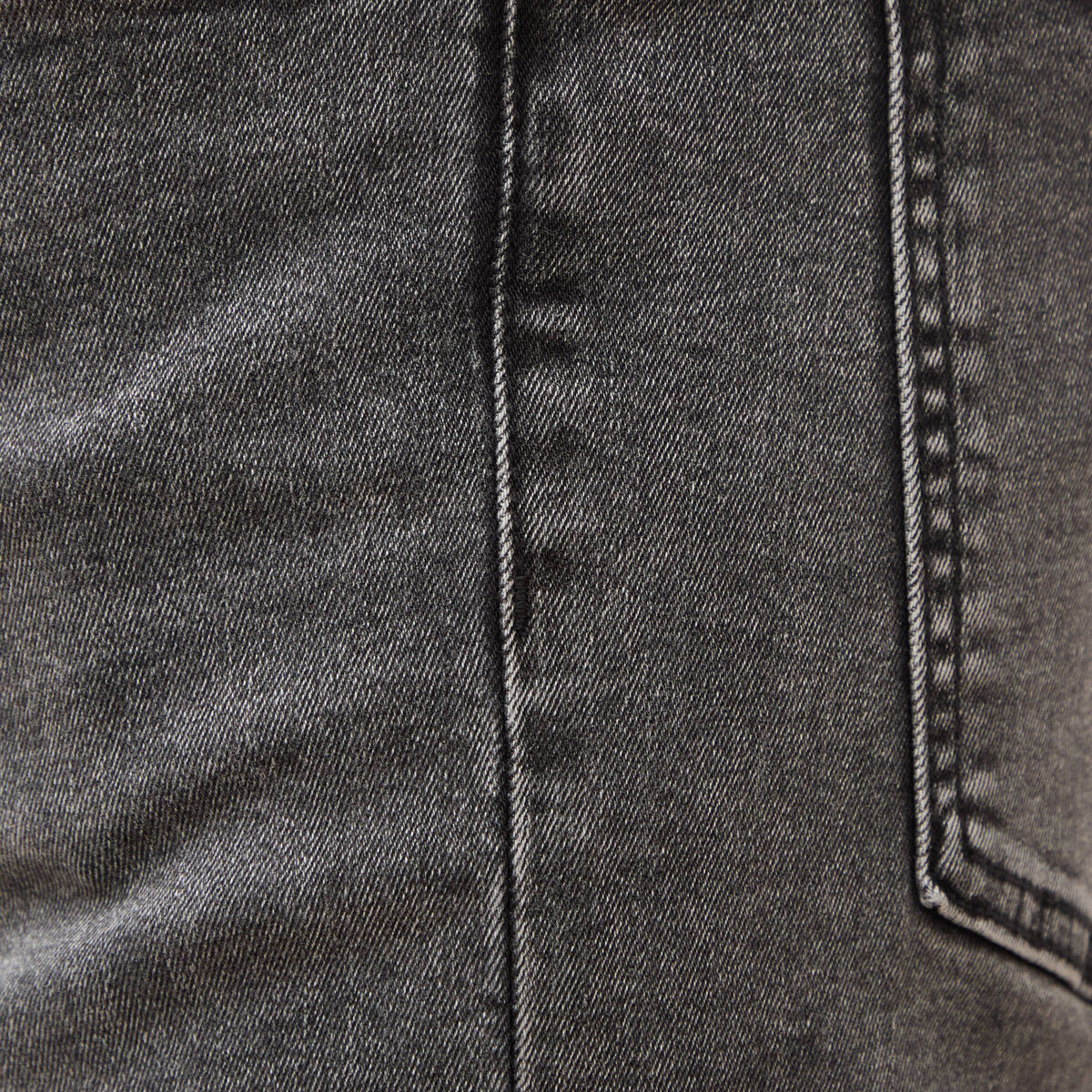 Jeans skinny tapered denim snow noir homme