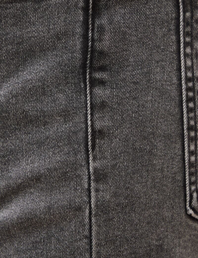 Jeans skinny tapered denim snow noir homme