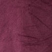 Jupe taille haute en velours prune femme