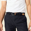 Pantalon chino straight bleu marine homme