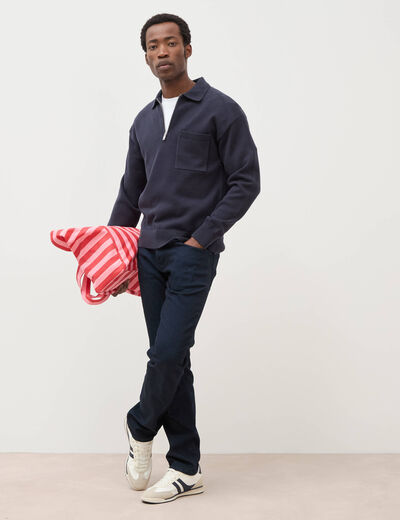 Jeans regular denim brut homme