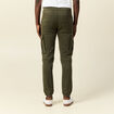 Pantalon battle bas resserré vert kaki homme