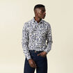 Chemise manches longues blanc homme