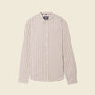 Chemise éco-responsable beige homme