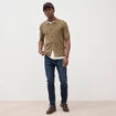 Jeans skinny tapered denim brut homme