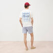 T-shirt en coton ecru homme