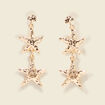 Boucles d'oreilles couleur or femme