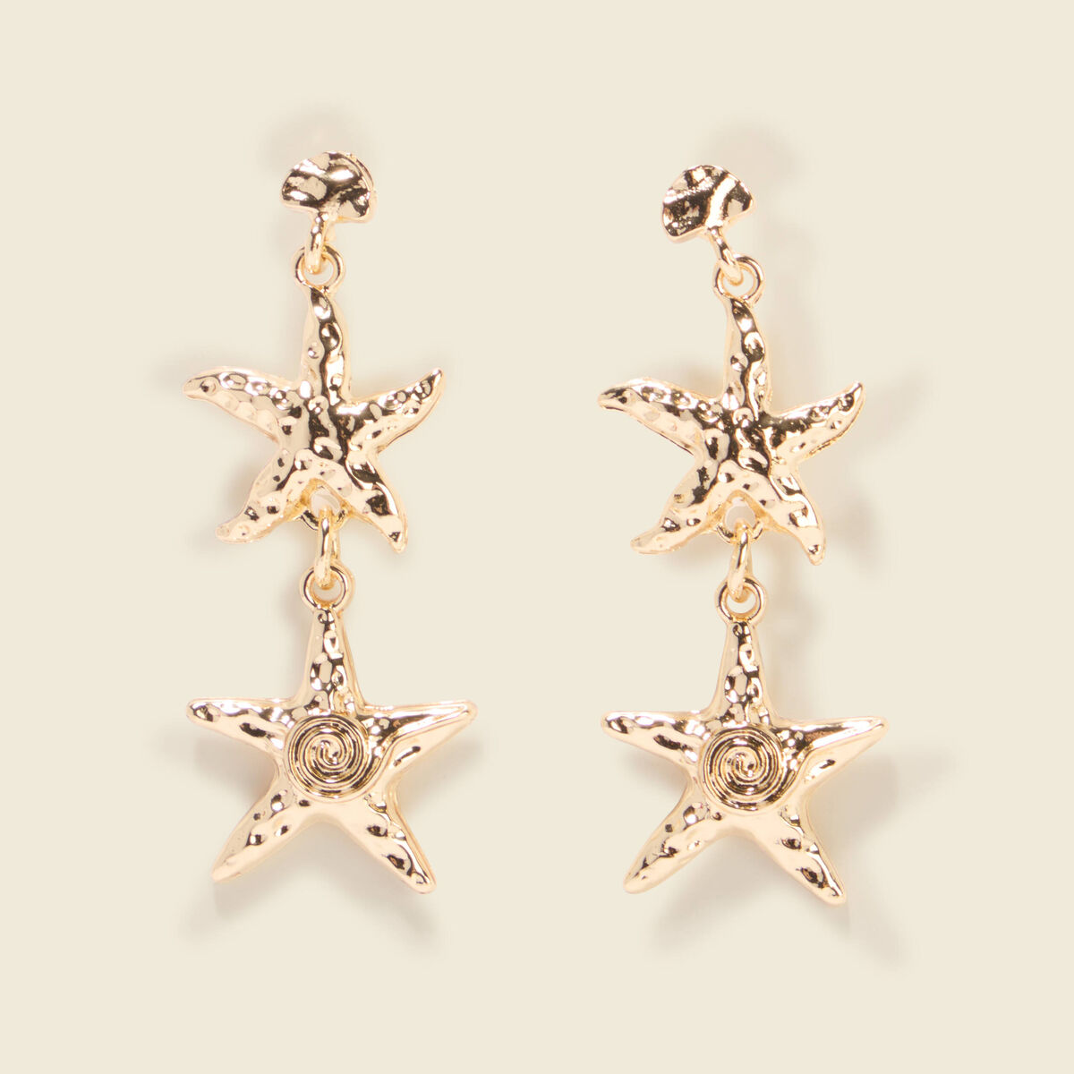Boucles d'oreilles couleur or femme