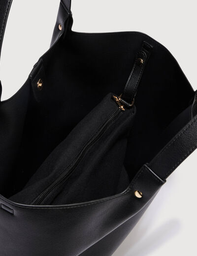 Sac cabas noir femme