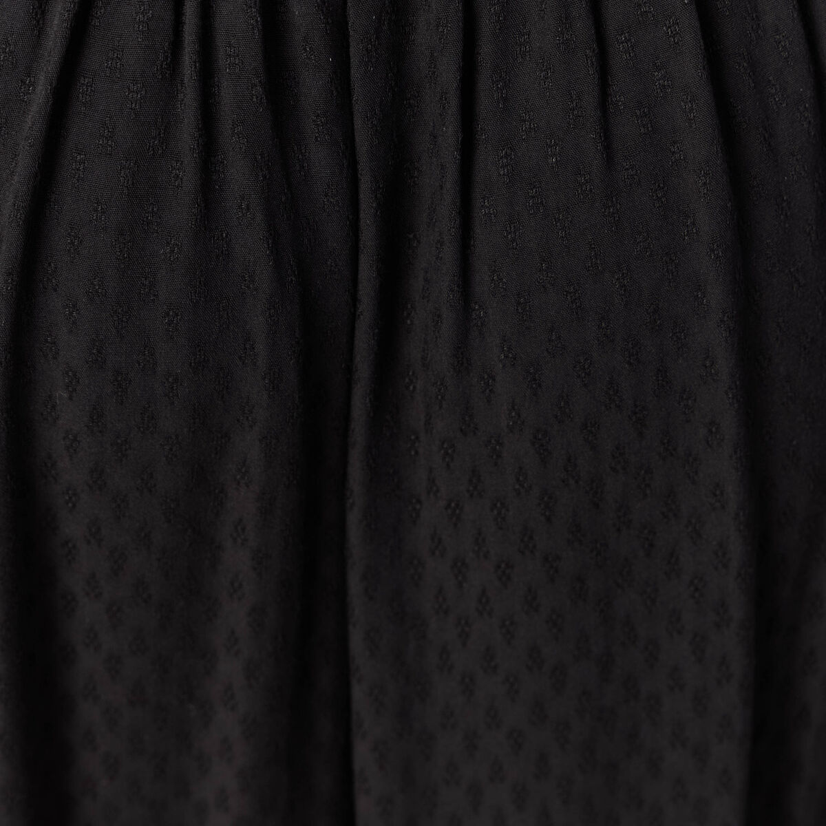 Robe longue évasée fluide noir femme