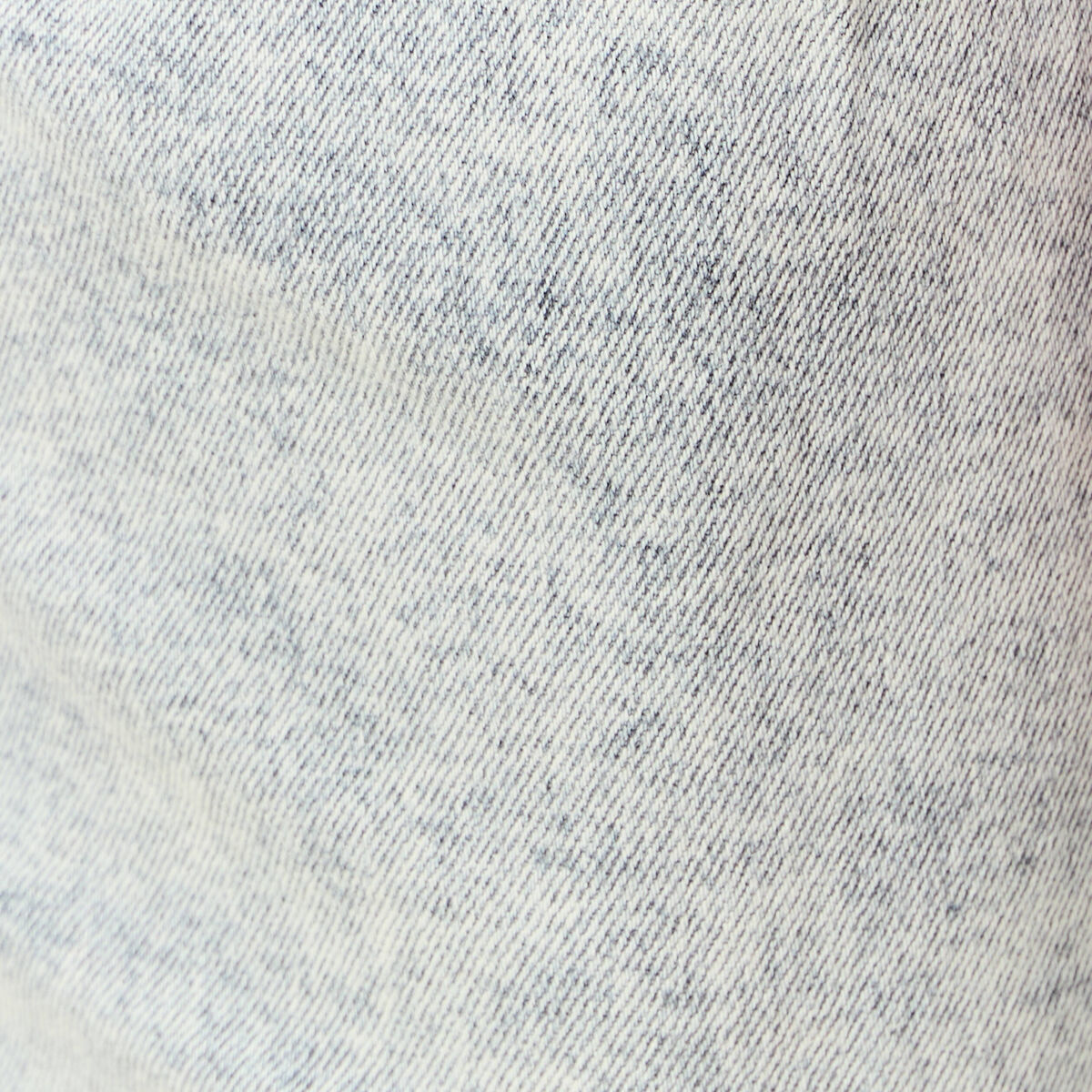 Jeans girlfriend 5 poches denim snow bleu femme