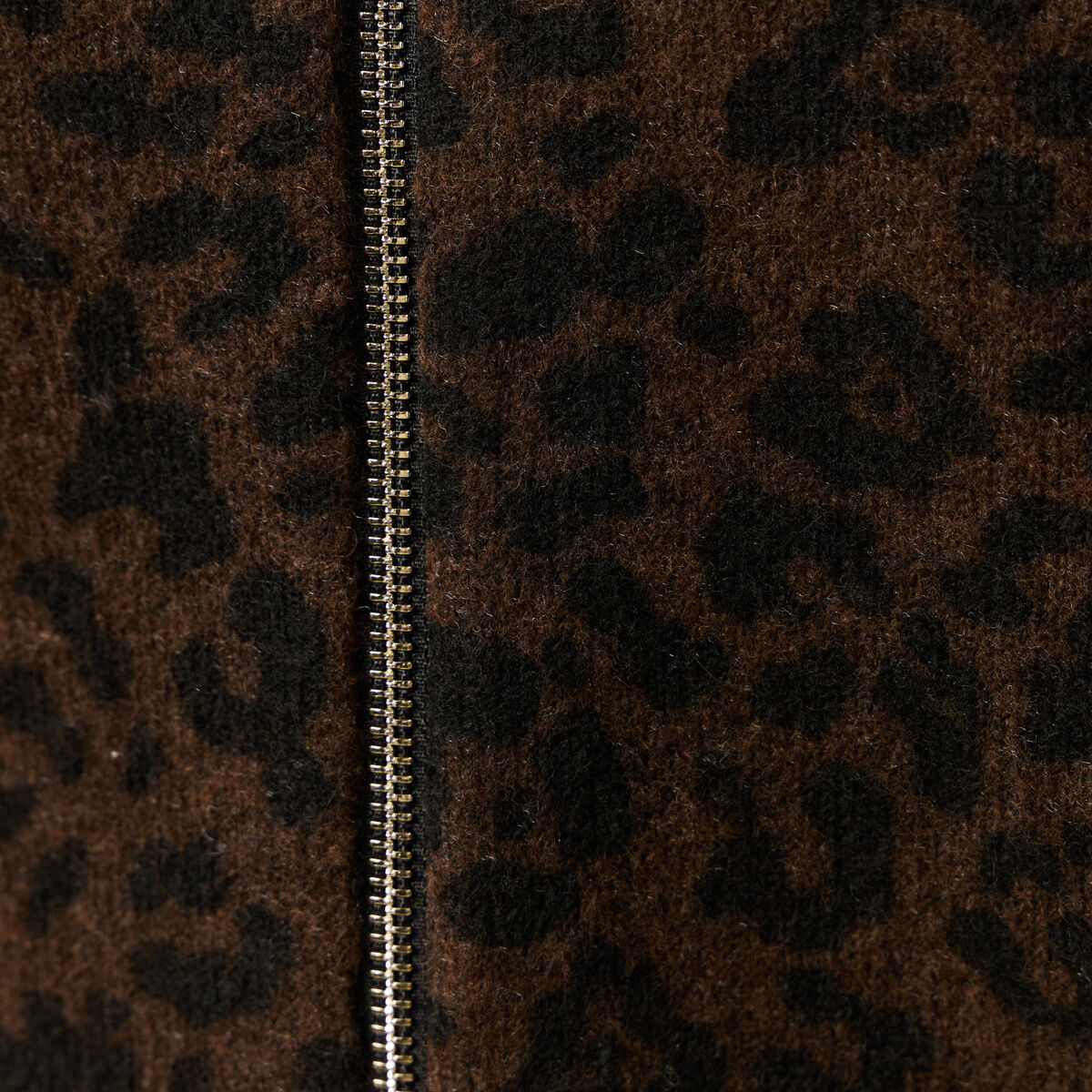Gilet zippé éco-responsable terracotta femme