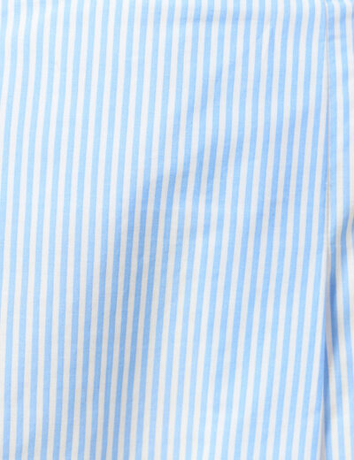 Jupe en coton taille standard bleu femme