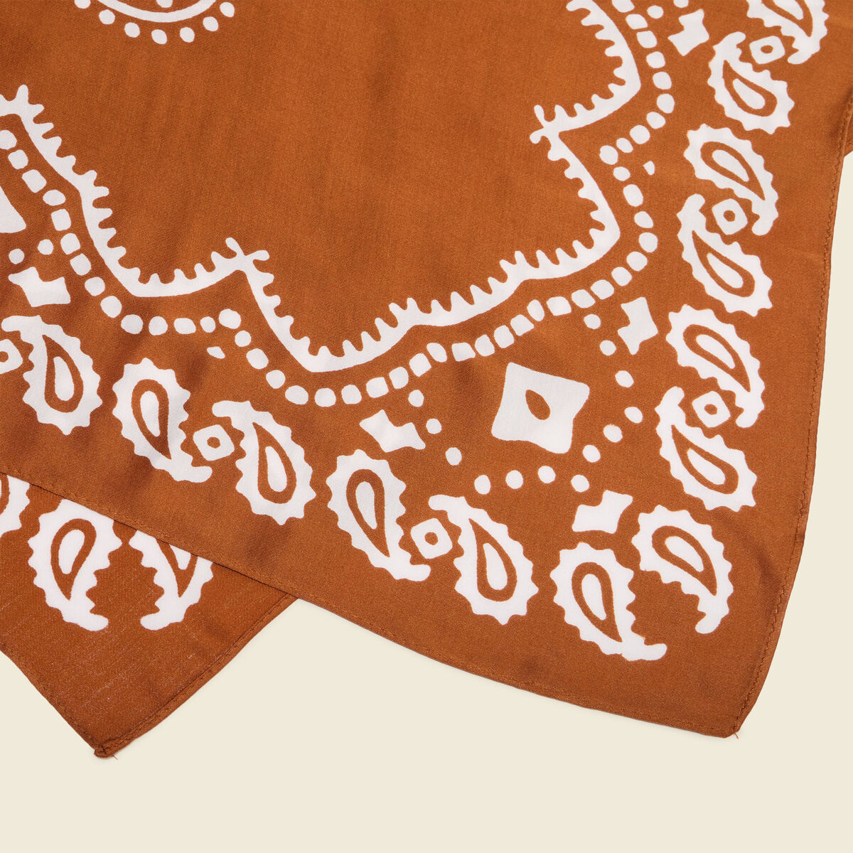 Foulard marron clair femme