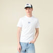 T-shirt manches courtes cintré blanc homme